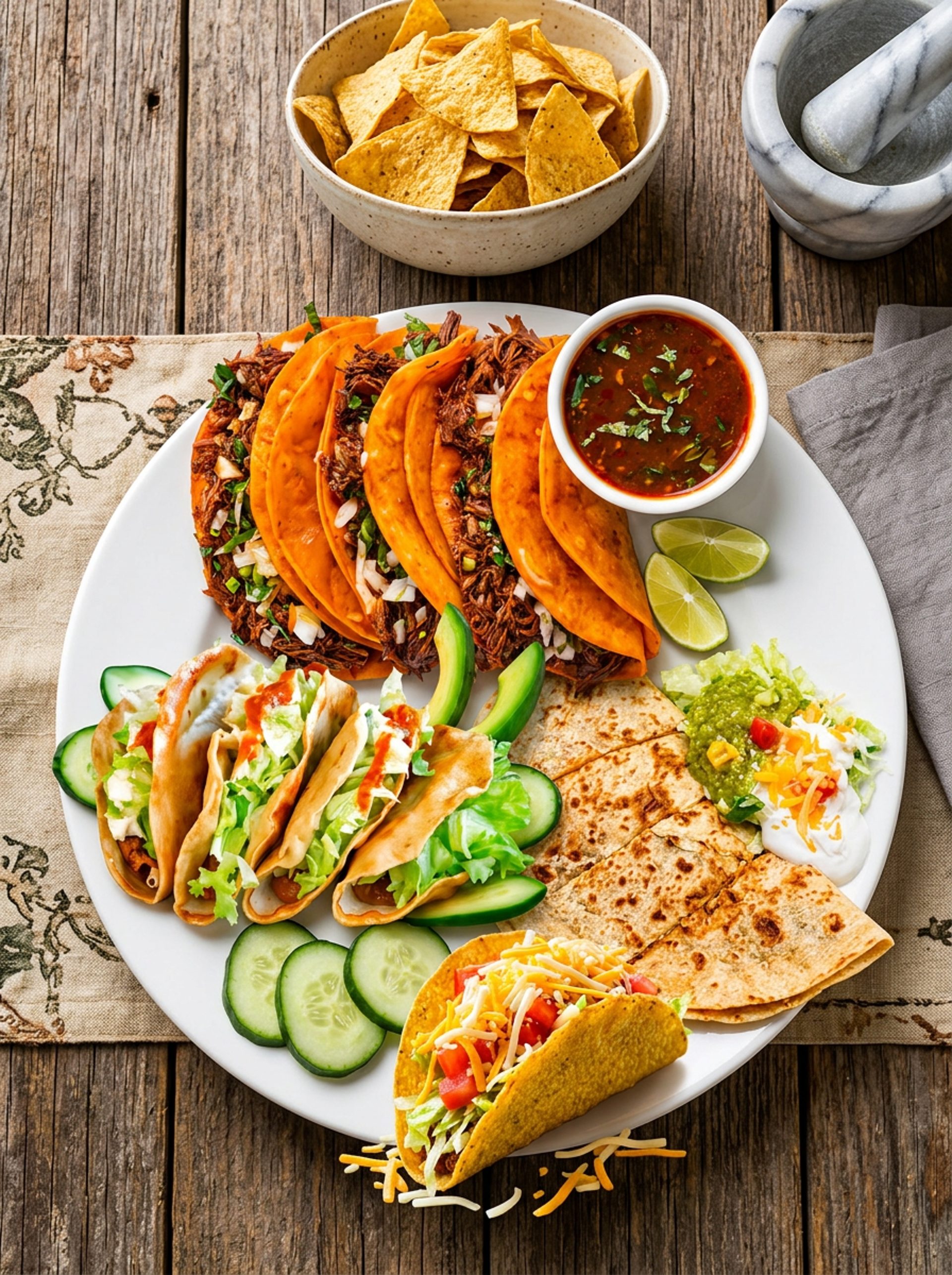 Taco trays for the whole crew
