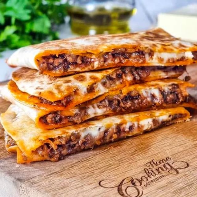 Meat Quesadilla.