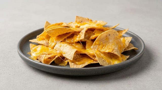 Cheese Nachos.
