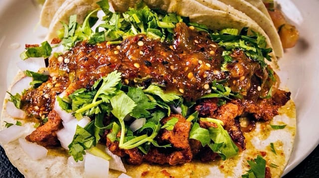 Al Pastor Burrito.