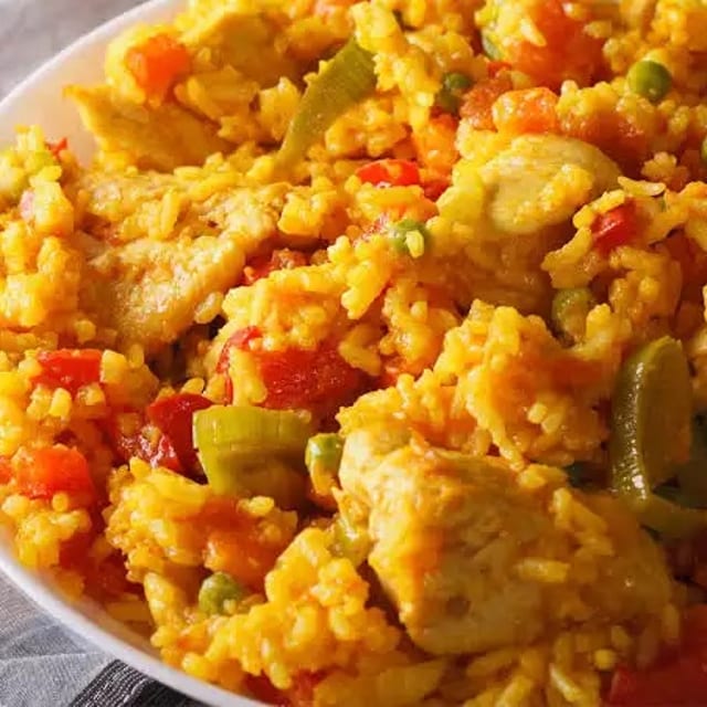 Arroz Con Pollo.
