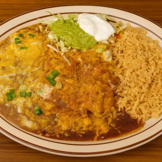 #10 (2) Cheese Enchiladas
