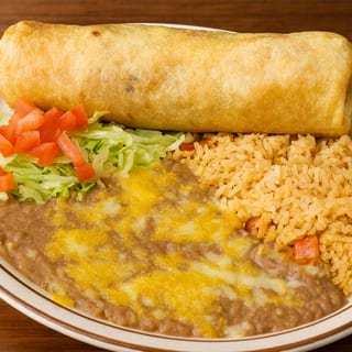 #7 Burrito Dinner